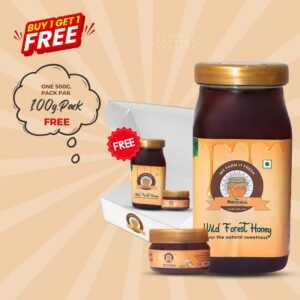 One 500g. Pack par one 100g. Pack free