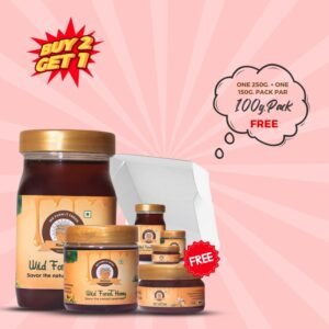 One 250g. + One 150g. Pack par one 100g. Pack free