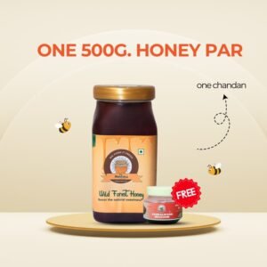 One 500g. Honey par one chandan free